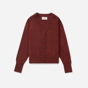 NWT Everlane Recashmere Varsity Cardigan